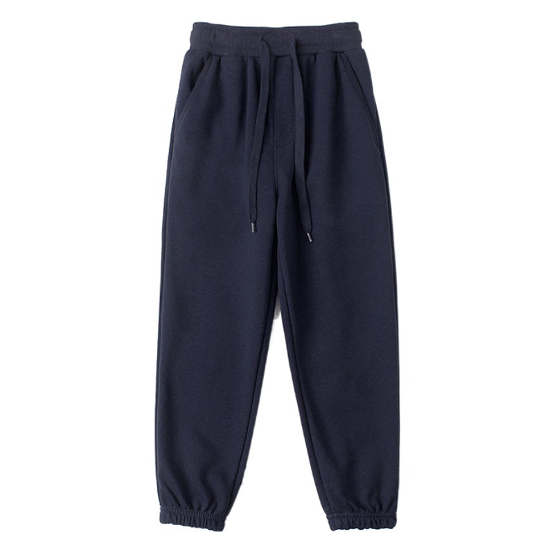 Autumn Korean Style New Boys' Sports Pants, Big Children's Pure Color Leggings Sweatpants, Anti-Mosquito Pants, Girls' Pants Wholesale