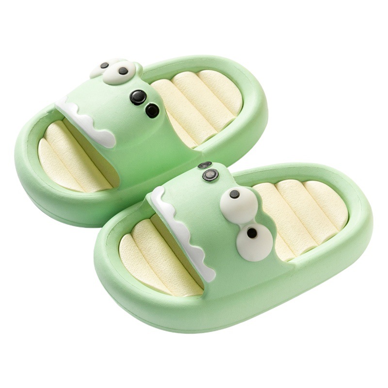 Cute cartoon children's slippers boys middle and big children new summer home home non-slip parent-child slippers girls