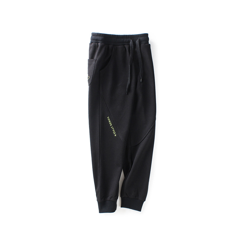 Picture of Autumn Children's Pants Korean Style New Boys' Sports Long Pants, Older Children's Casual Knit Sweatpants Children's Pants Wholesale