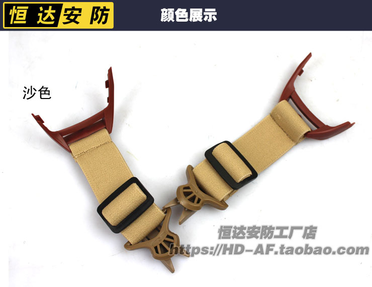 Picture of FAST Locust goggles retrofit with Locust rail strap track strap FAST Mickey rail accessories