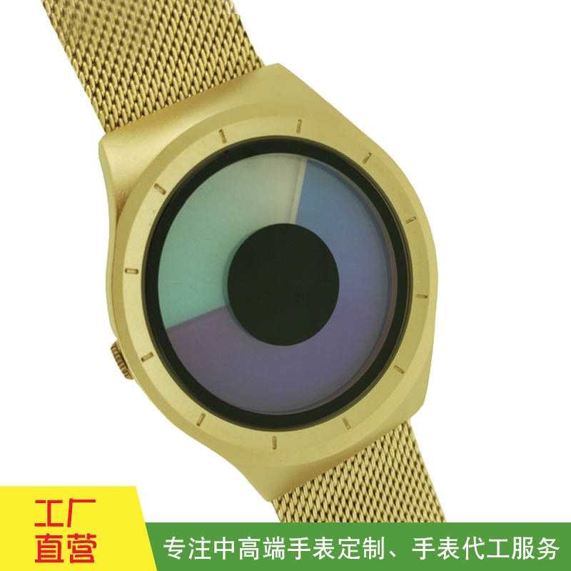 Fashion Stainless Steel Mesh Belt Watch Concept Hot Selling Swirl Watch Student Sports Watch Gift Watch