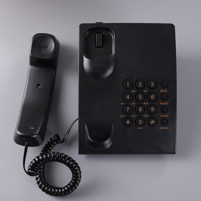 Picture of English Pure Color Telephone Business Office Landline Corded Telephone Kxt-670 Cross-Border Export Manufacturer Wholesale