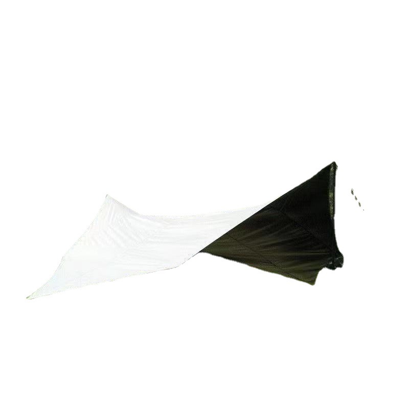 Picture of Outdoor Black Rubber Canopy Tent Outdoor Awning Butterfly Camping Portable Thickened Picnic Camping Rainproof Sun Protection