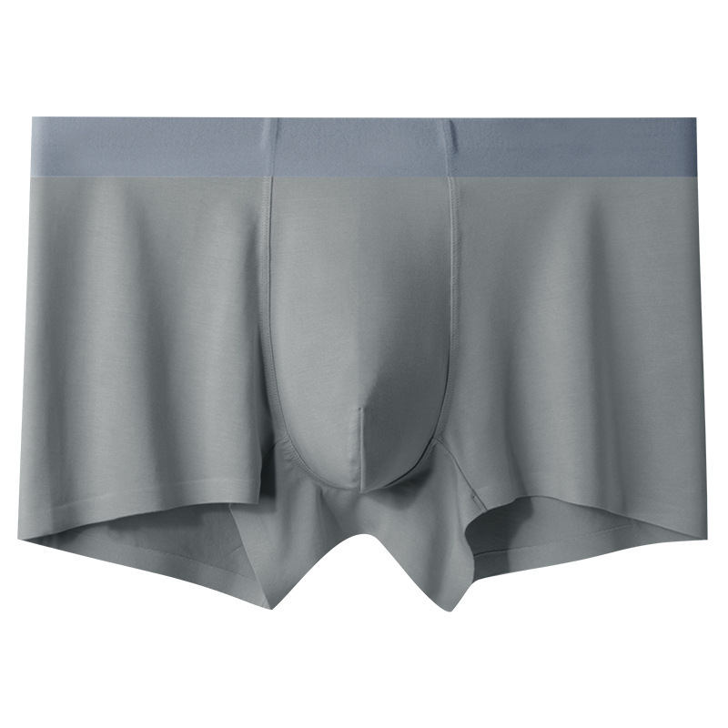 Picture of 60 Count Modal Men's Underwear Men's Mulberry Silk Inner 7A Antibacterial Seamless Breathable Boys Boxer Shorts