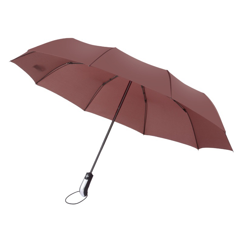 10-Bone Fully Automatic Sunny Umbrella Custom Logo Advertising Umbrella Gift Umbrella Enlarged Business Vinyl Sunscreen 70% off Stacking Umbrella