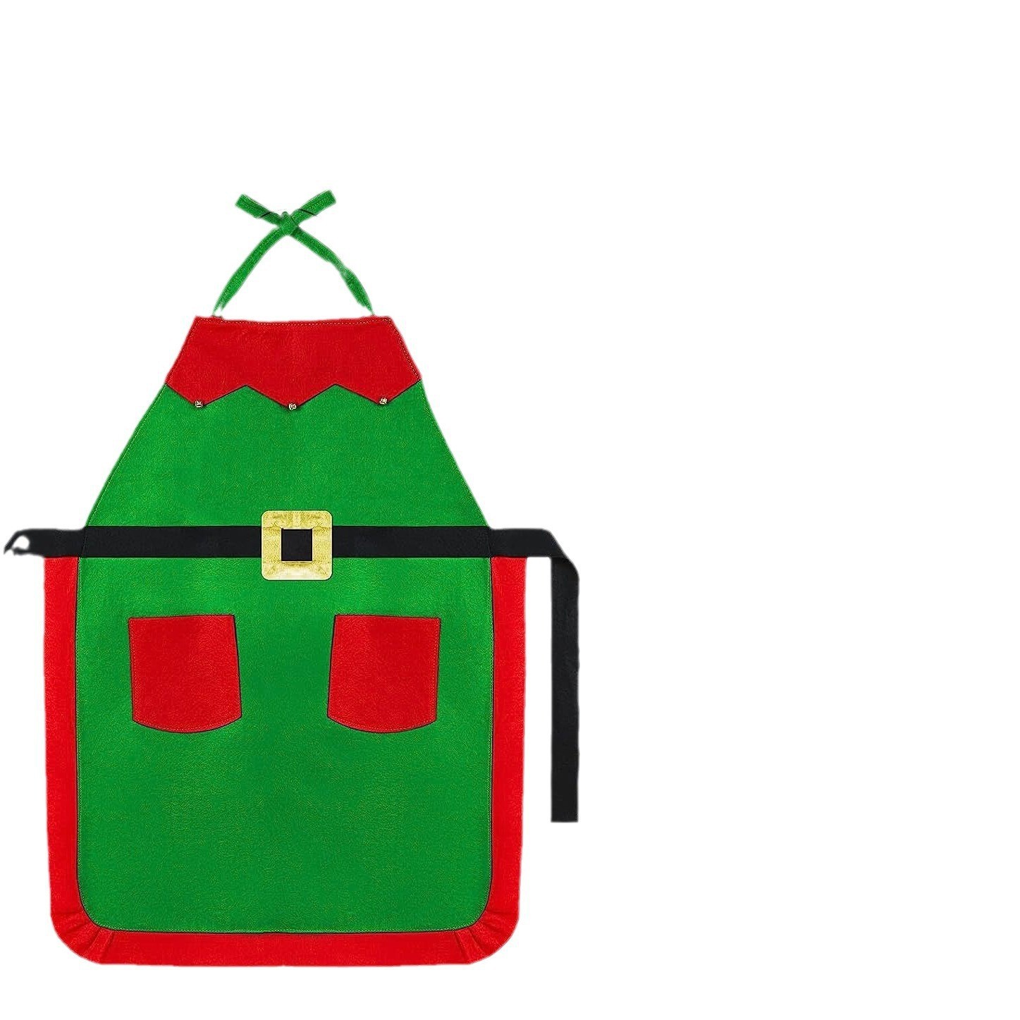 Picture of New Christmas decorations Christmas holiday costumes Christmas kitchen apron family party supplies hat