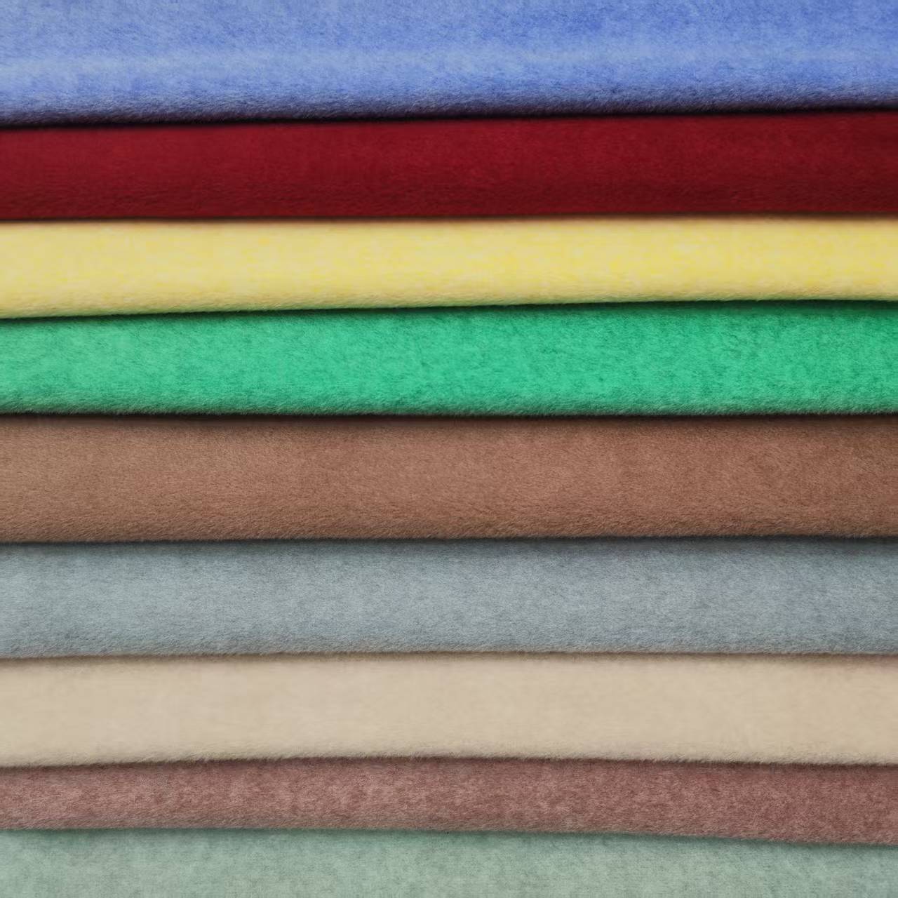 Shaoxing Manufacturers Have Ready-Made Autumn and Winter Micro-Elastic Cashmere Coats, Fashion Shoes, Hats, Bags, Knitted Woolen Fabrics