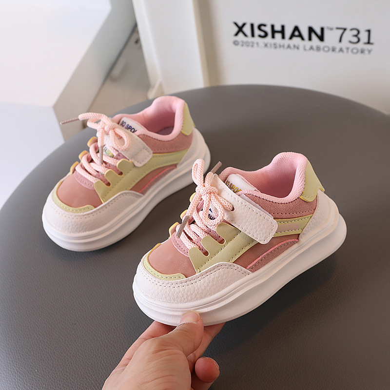 Picture of Spring Baby Toddler Shoes Children's Kindergarten White Shoes Baby Shoes Children's Board Shoes Boys Shoes Girls Sports