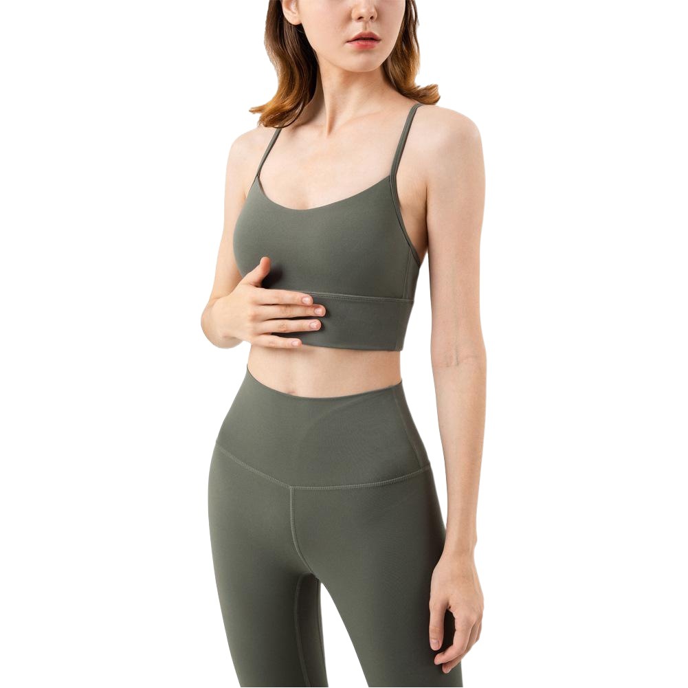 Nuls Nude Yoga Wear Vest Pilates Top Sports Bra Women's Summer Sexy Beautiful Back Fitness Yoga Bra