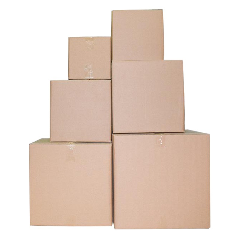 Five layer super hard square carton box grocery packaging box moving packing express carton box wholesale