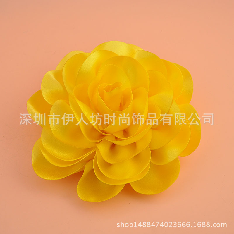 Picture of Super-large flower hair accessories catwalk stage performance hairpin edge clip accessories exaggerated photo studio photography head accessories