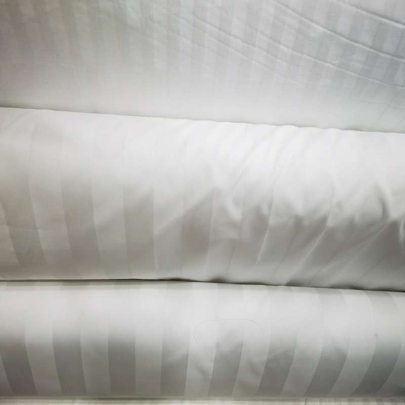 Hospital satin cloth bleached cotton TC satin cloth 1cm3cm chlorine-resistant bleaching medical cloth manufacturers wholesale