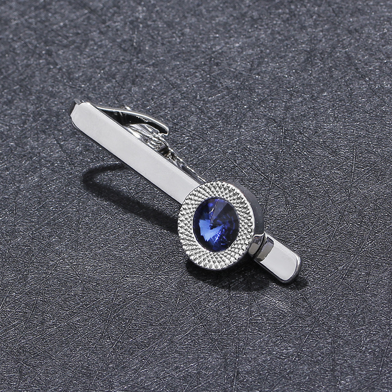 Picture of European and American Fashion Trendy Men's Tie Clip French Shirt Business Versatile Cufflinks Wish Amazon Hot Sale