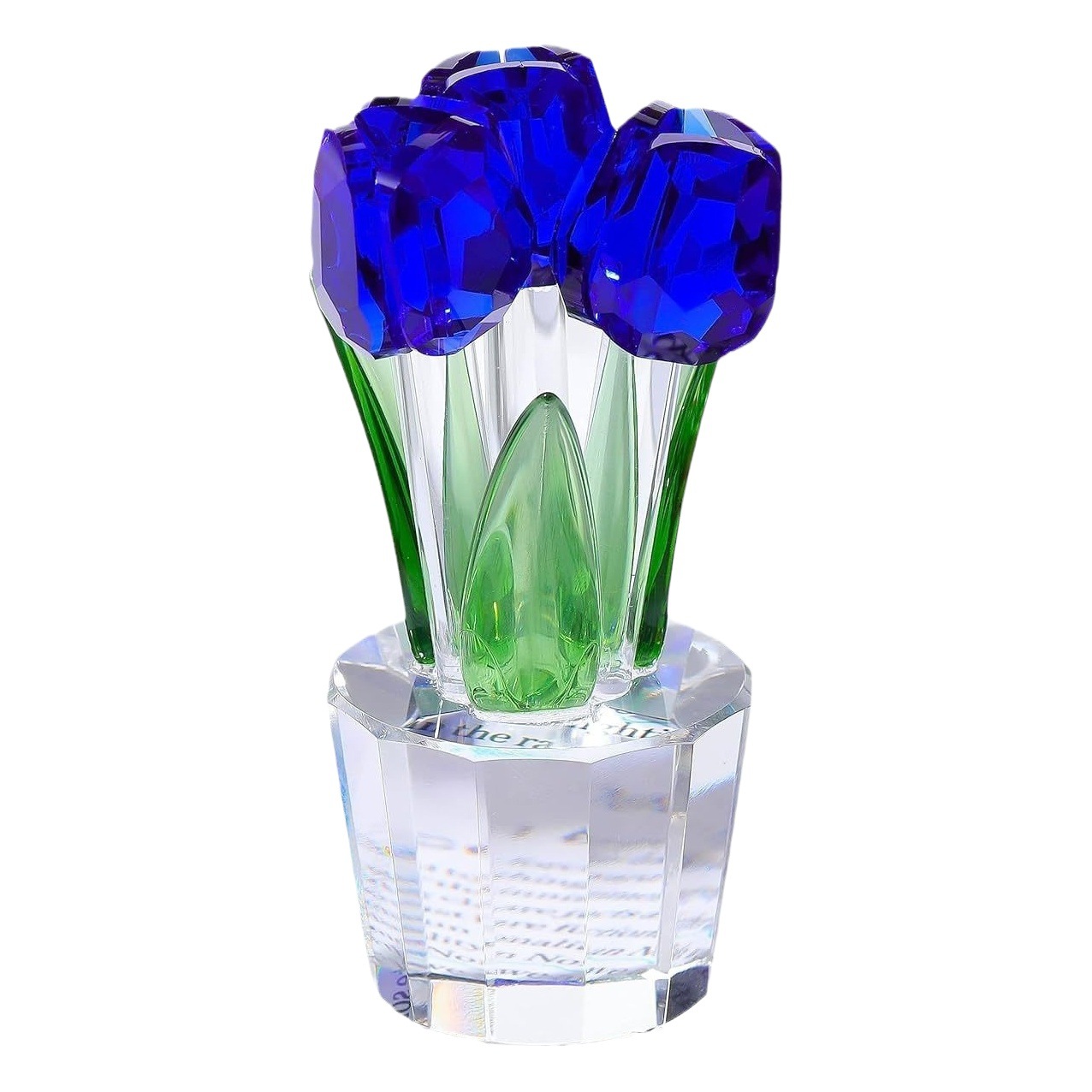 Creative Crystal Tulip crafts decoration factory wholesale simple home living room desktop flower decorations