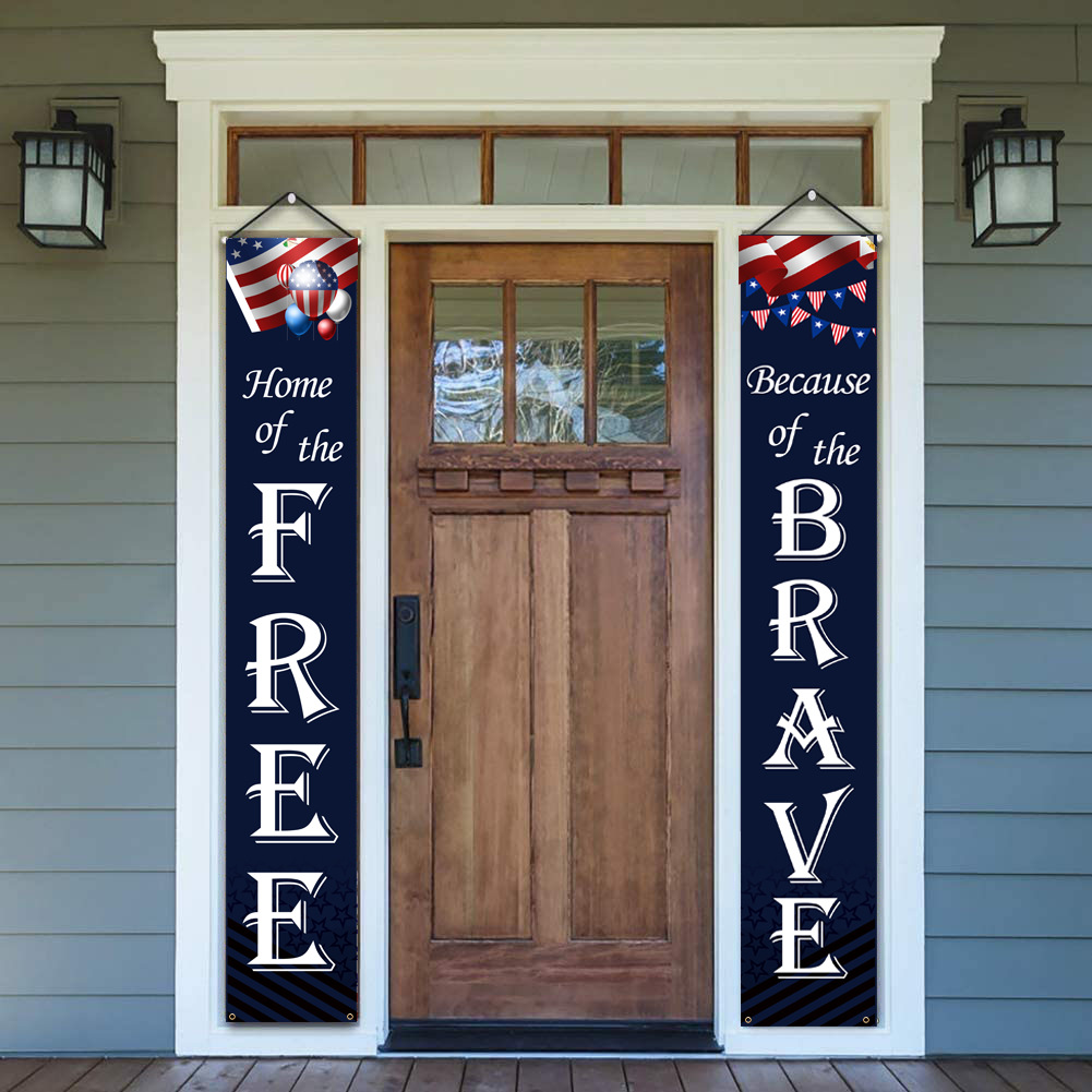 4th July Independence Day patriotic brave veterans day courtyard porch garden indoor outdoor party supplies