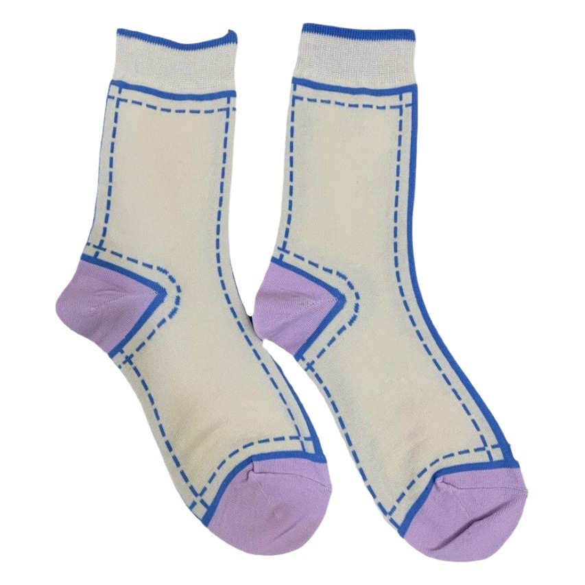 South Korea Dongdaemun business casual women's socks 2023 spring and summer new Korean style women's solid color pile socks factory wholesale