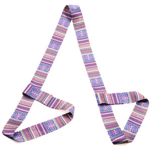 Picture of Factory Wholesale Digital Printing Yoga Mat Straps Nylon Colorful Binding Straps Storage Straps Binding Rope Yoga Stretch Straps