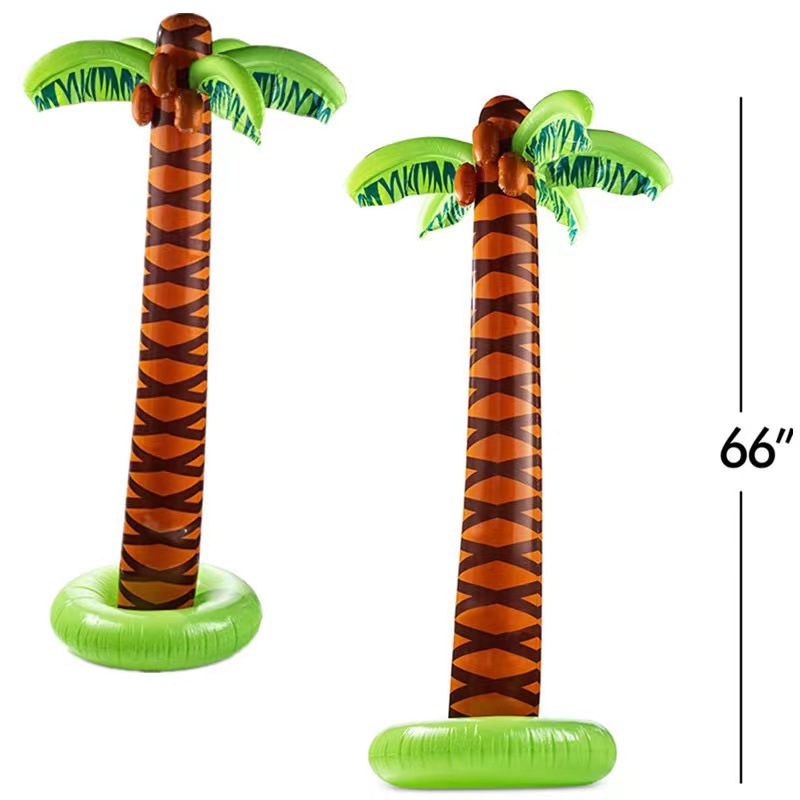 Picture of Factory cross-border spot inflatable coconut tree European and American party props coconut tree potted party inflatable coconut tree