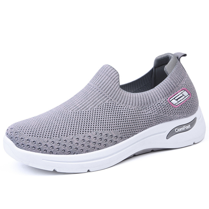 Picture of Shoes for Women New Women's Shoes for the Elderly Wholesale Slip-On Mom's Shoes Comfortable Gift Shoes Fashionable Casual Shoes for Women