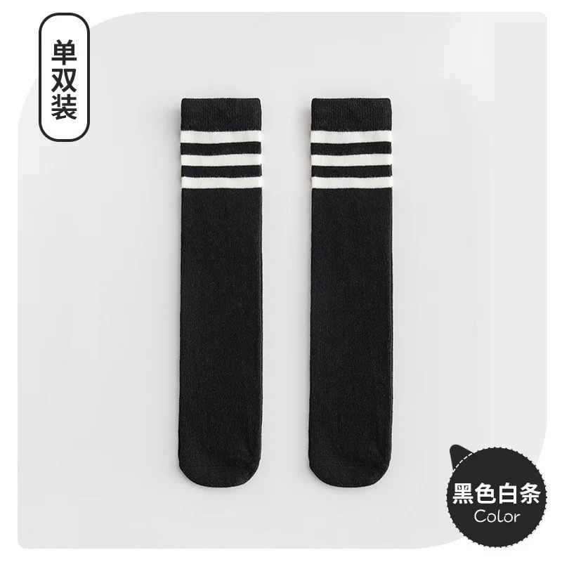 Picture of Factory children's stockings summer thin mesh cotton socks College men's and women's students knee socks football socks