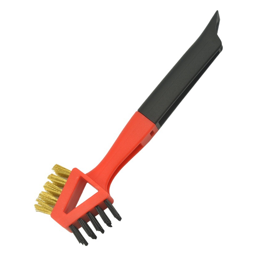 Picture of Four-in-one gas stove cleaning brush stove head wire brush barbecue stove kitchen range hood gap decontamination brush