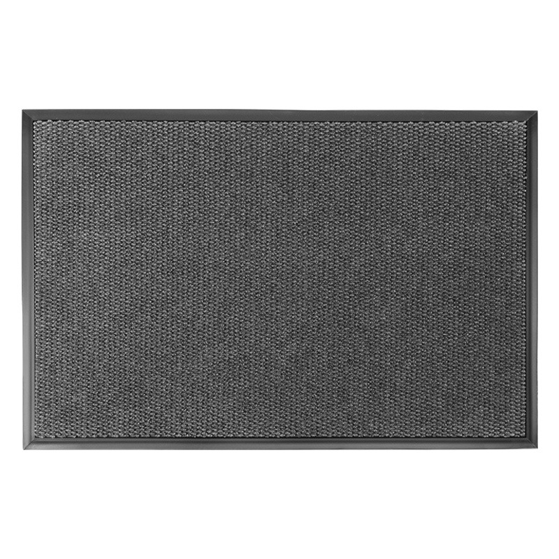 Hotel Entrance Floor Mat Shopping Mall Entrance Welcome Carpet Black Thickeneded Commercial Water-Absorbent Entry Anti-Slip Mat Customization