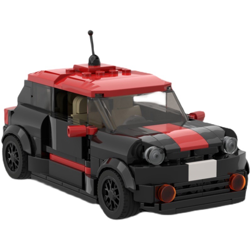 MOC block compatible Lego model MINI COOPER MINI COOPER JCW2014 patchwork toy gift