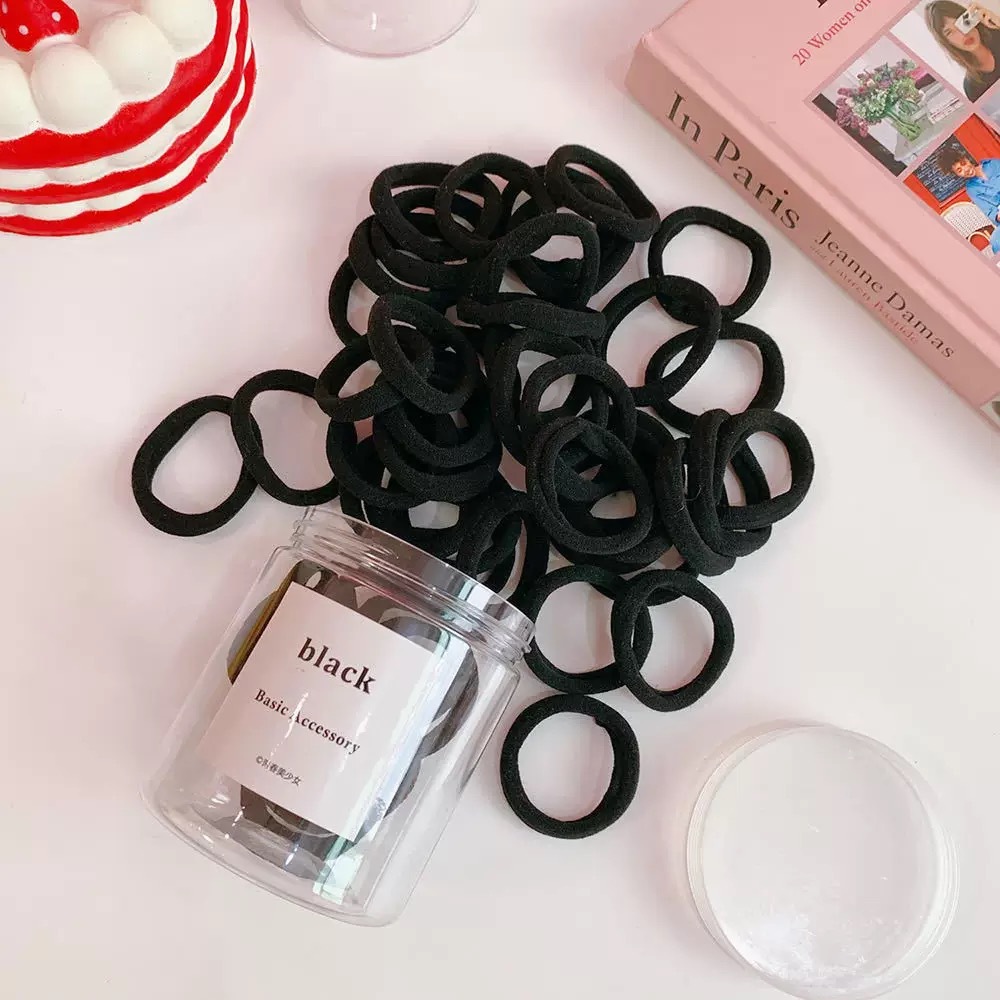 Picture of Children's hair rope hair ring does not hurt the hair of Korean baby girl rubber band hair rope headdress cute girl hair accessories