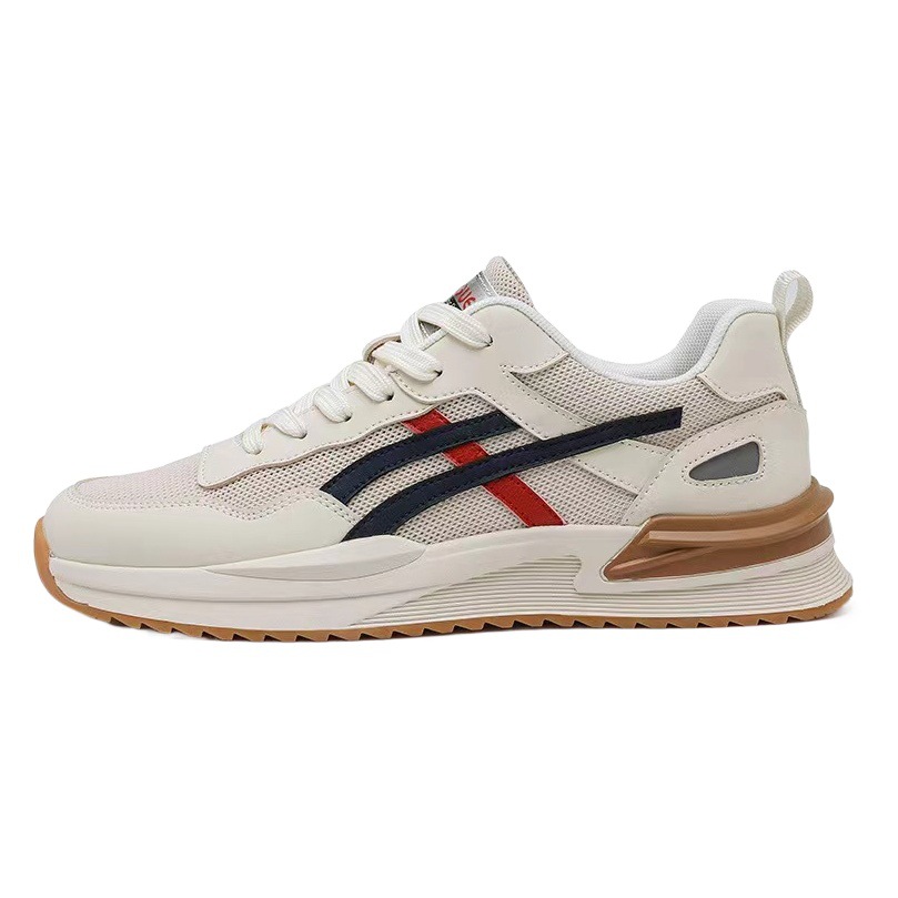 Men's Shoes Spring and Summer 2025 New Casual Sports Forrest Gump Shoes Men's Retro Mesh Shoes Breathable Trendy Shoes Korean Fashion