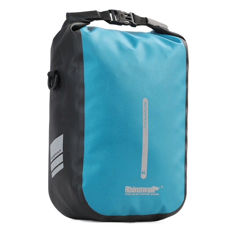 Rhino Walk 6L Full Waterproof Bicycle Bag Quick-release Buckle Front Fork Bag Cross-border Hot Selling Cycling Bag Melon Car Universal