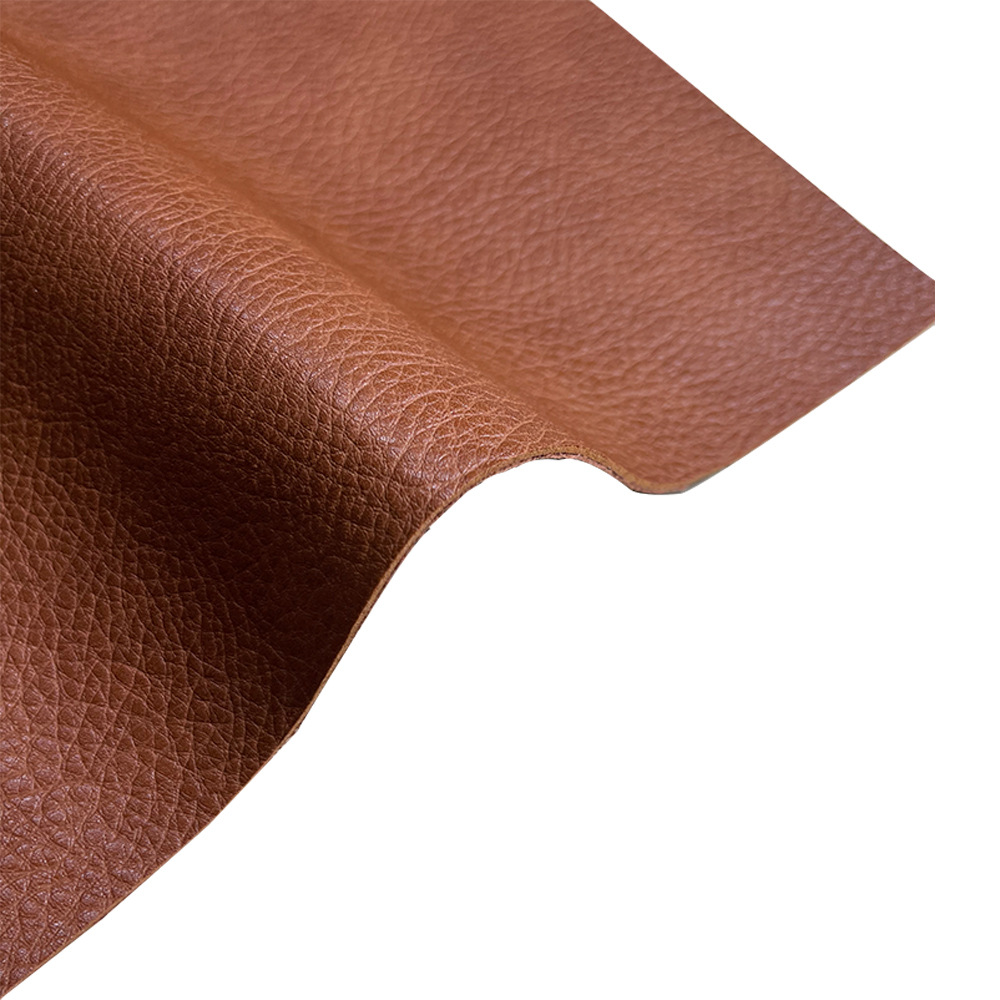 Picture of Factory in stock super soft litchi grain leather pvc material handmade DIY production materials sofa tables and chairs production materials