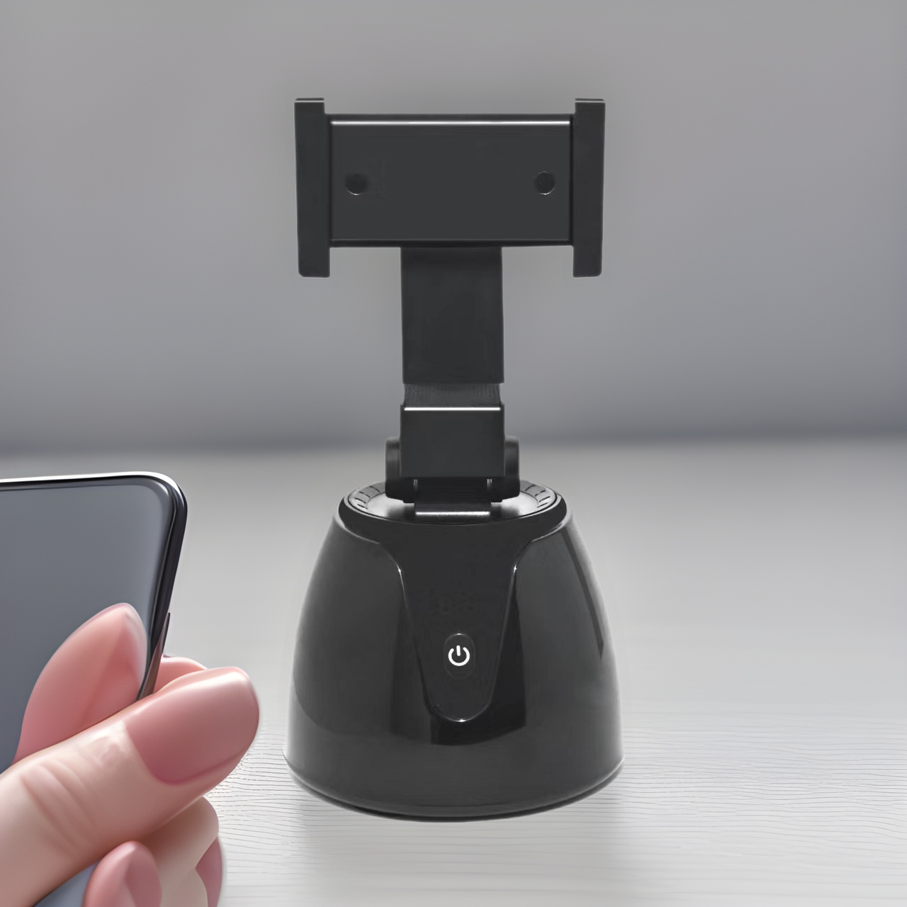 Hand-held tripod head three-axis mobile phone stabilizer anti-shake intelligent face follow-up photography live stand steady camera selfie stick