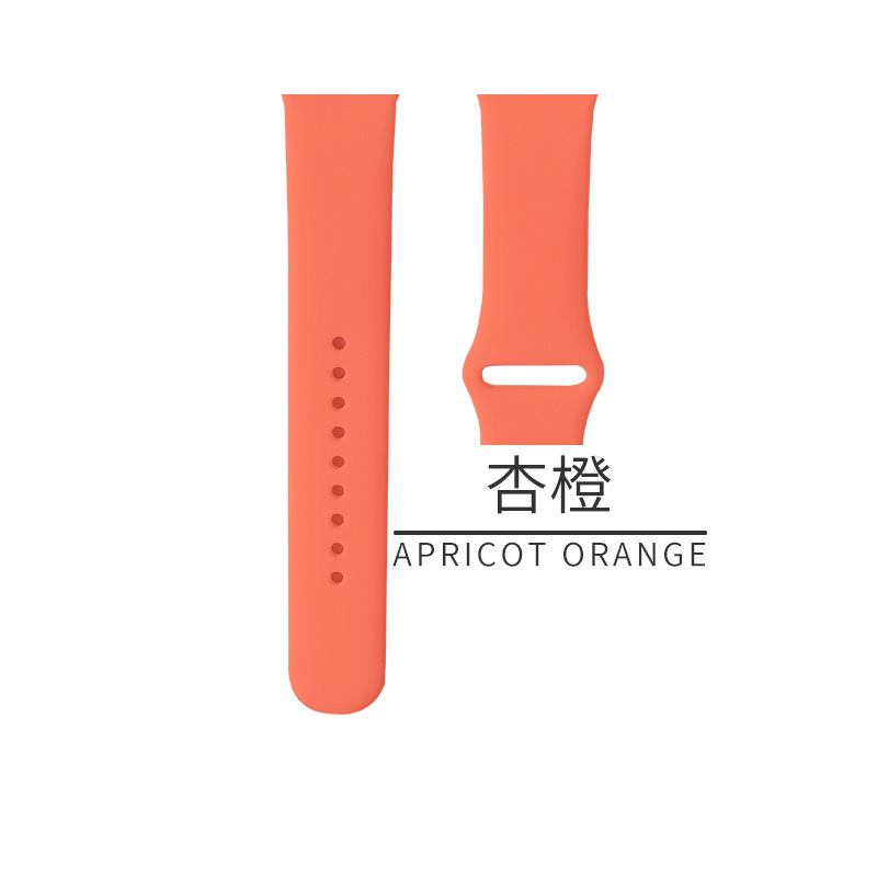 Picture of For AppleWatch Apple Silicone Strap iwatch1-9/SE Smart Watch Classic Sport Strap