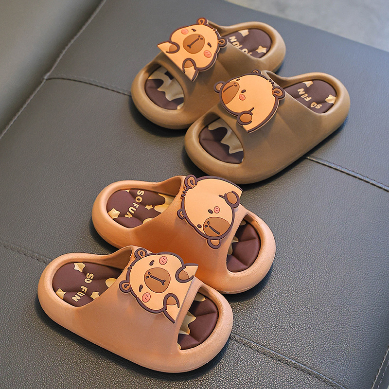 Picture of Kapi Bala Summer Children's Sandals and Slippers Summer Non-slip Cute Boys and Girls Home Bathing Big Children's Baby Slippers
