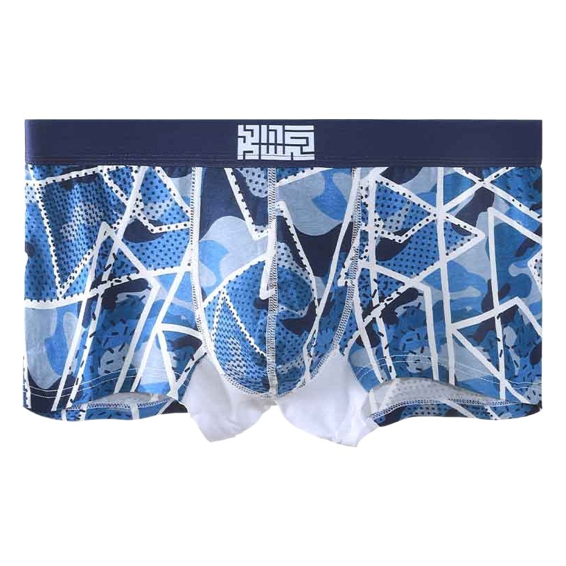 Men's Underwear Men's Pure Cotton Underpants Boxers Personalized Youth Boxer Shorts Breathable Summer Thin Fashionable Tight Pants