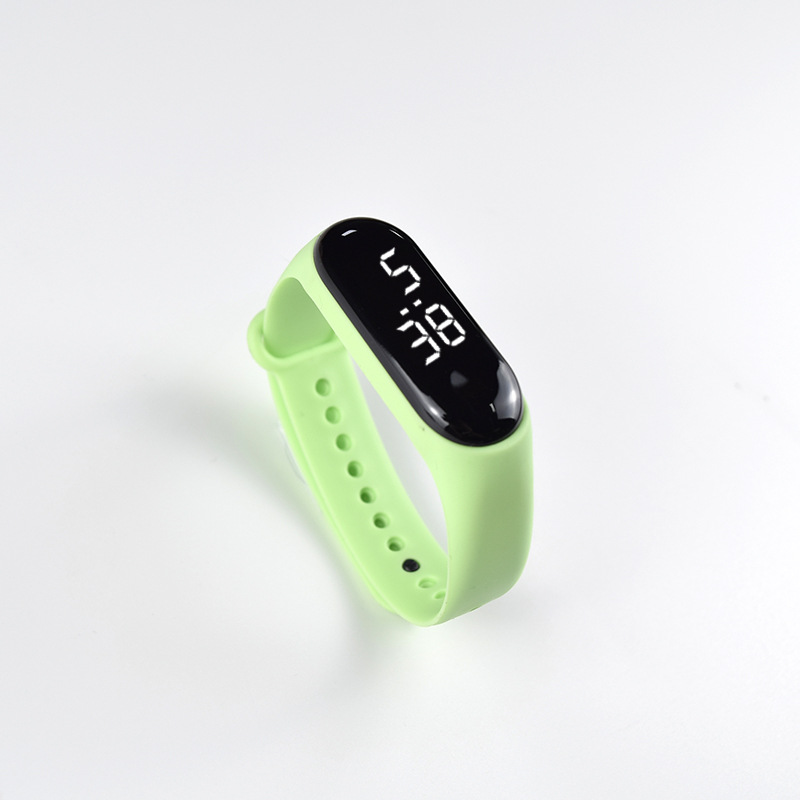 Picture of Manufacturer Simple Waterproof Led White Light Digital Watch Fashionable Student Couple Leisure Sports Touch Touch