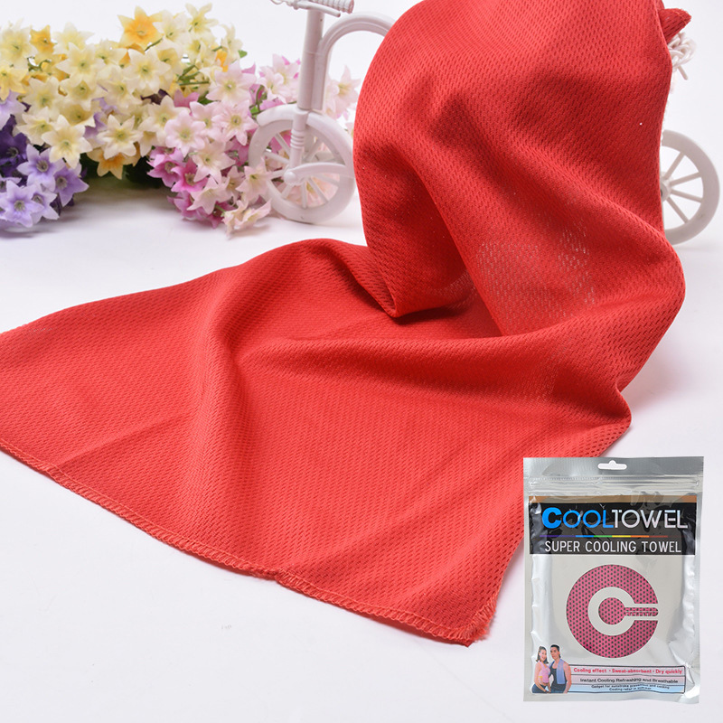 Picture of Summer Cold Towel Cross-Border Sports Towel Sweat-Absorbent Ice Silk Towel Ice Cold Towel Fitness Towel Can Be Customized