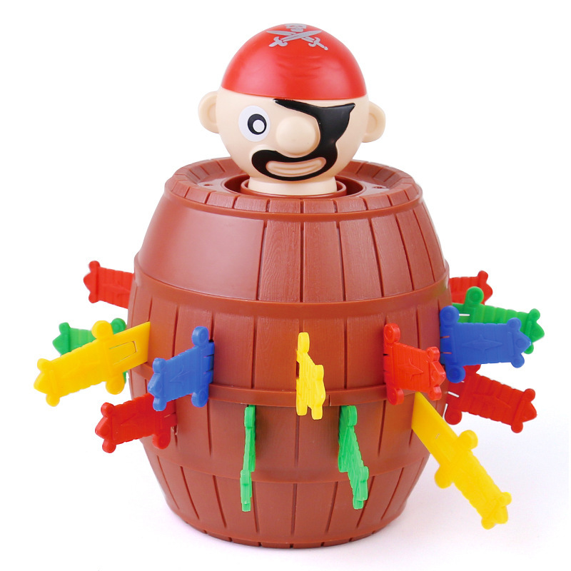 Picture of Creative Tricky New and Fantastic Desktop Game Tricky Prank Pirate Bucket Parent-Child Interactive Children's Stall Toys Wholesale