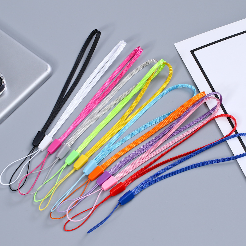 Picture of Mobile phone rope small fan U disk speaker lanyard pine rope short lanyard 12 color spot Bell
