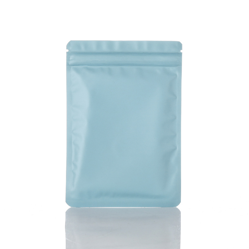 Picture of Double sided dummy aluminum color bone bag jewelry gift packaging bag digital electronic hardware products self-sealed bag spot