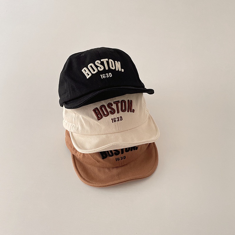 Baby hat baby spring and autumn new cap children's baseball cap children's sun hat boys cotton hat