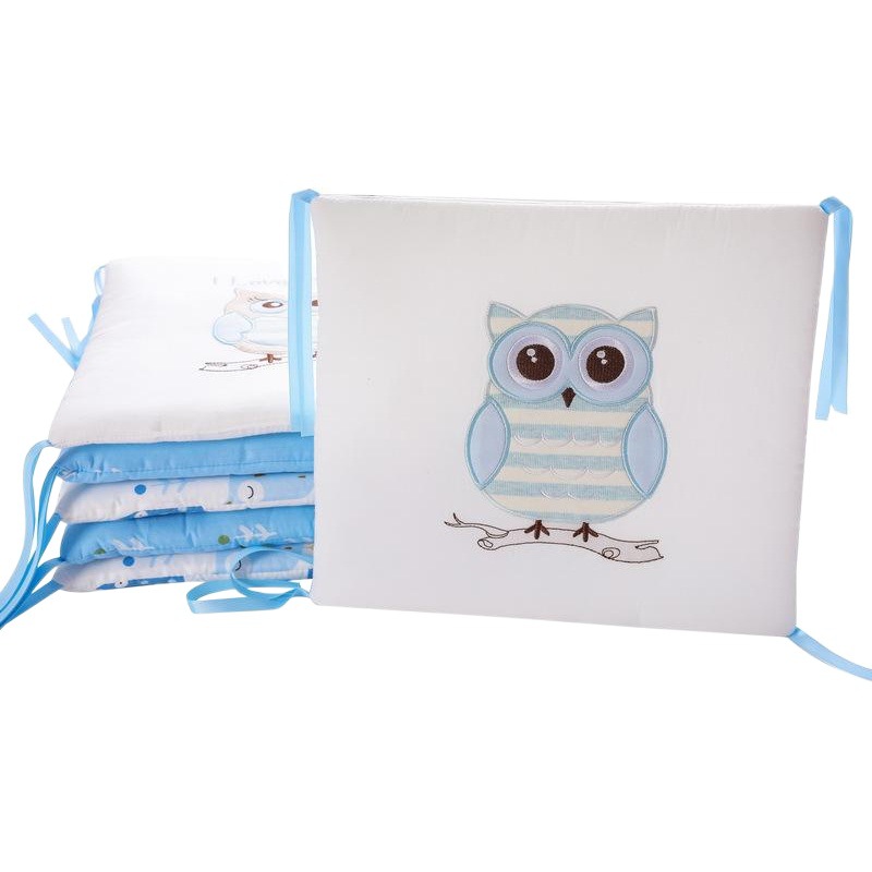 Picture of Source love fairy tale baby bed bedding children bed by owl (blue)