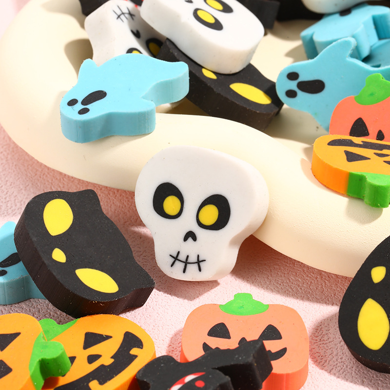 Picture of Halloween eraser cartoon bat pumpkin stationery prize gift eraser school supplies cross-border stationery wholesale