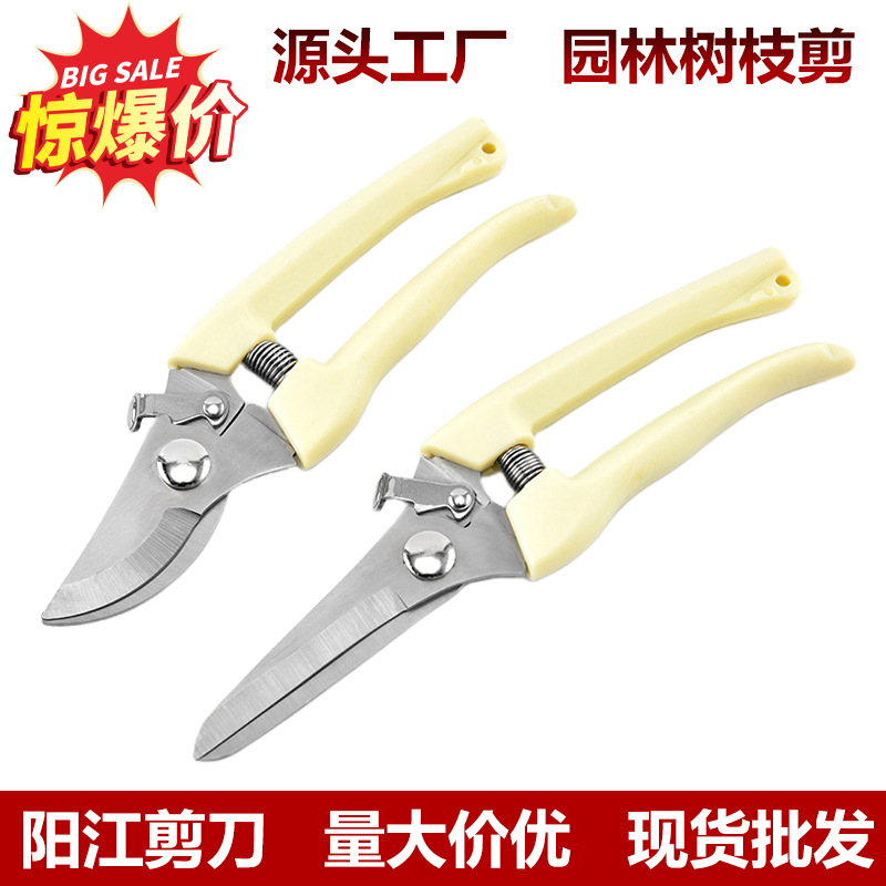 Explosions Stainless Steel Garden Pruning Shears Garden Fruit Shears Fruit Picking Shears Garden Branch Shears Branch Shears Tool Shears