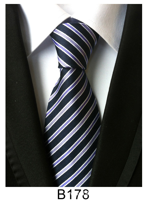 Picture of Tie Men's Casual Formal Wear Professional Business Men's Tie Polyester Silk Hand-Tied Tie Source Manufacturer Batch