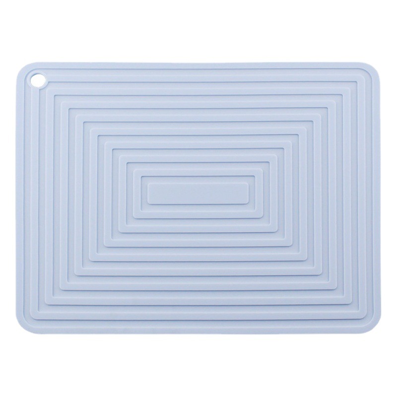 Large 29cm Silicone Pot Mat Square Thickeneded Insulation Mat Anti-Slip Corrugated Kitchen Table Casserole Mat Anti-Heat