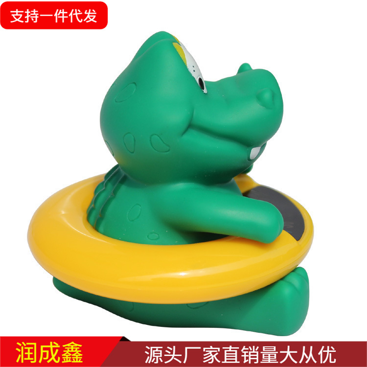 Picture of Cute shape cartoon pig thermometer water thermometer small size can be measured water temperature thermometer