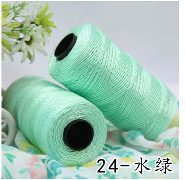 Picture of Three strands of nylon thread twine hook wire knitting hook hat shoes line car seat ice silk wool manufacturers wholesale