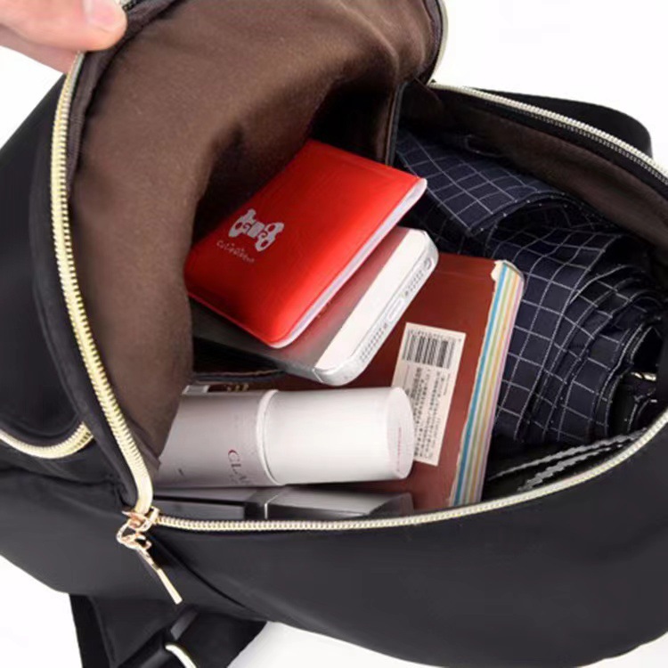 Picture of Same Style Backpack New Women's Bag Korean Style Waterproof Nylon Backpack Fashion College Style Backpack
