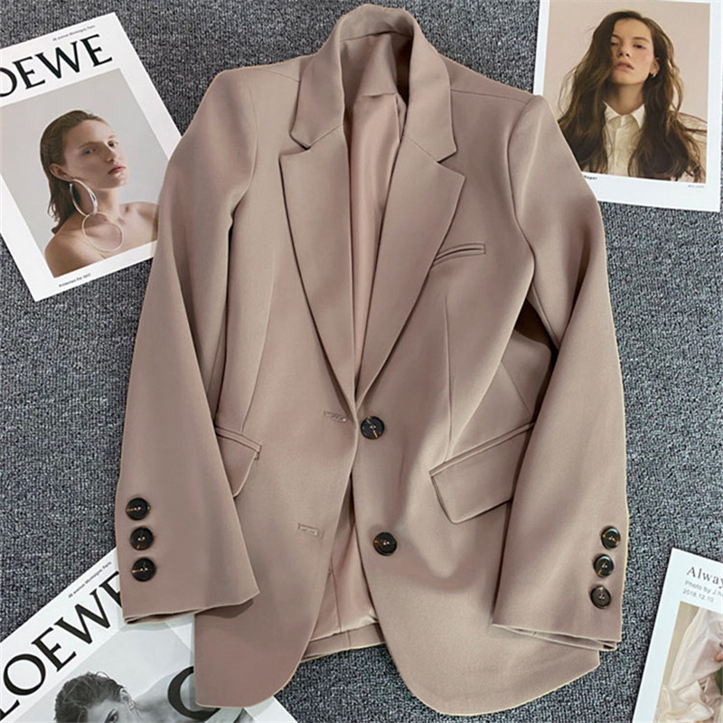 Picture of 2024 Early Spring and Autumn New Korean Style Small Suit Women's OL Commuter Fashion Wear Small Casual Suit Jacket